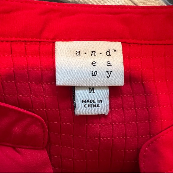 A new day long sleeve v-neck button blouse M - Picture 4 of 4